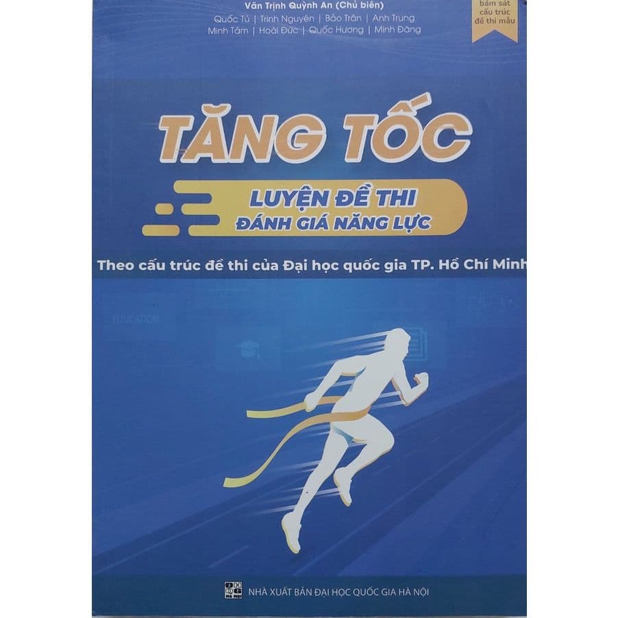 Tăng tốc luyện đề đánh giá năng lực 2023 Đại học Quốc gia TPHCM